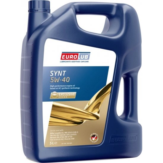 Bild 1 - EUROLUB SYNT 5W-40 5L