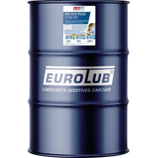 Bild 1 - EUROLUB HD 4CX PLUS 15W-40 60L