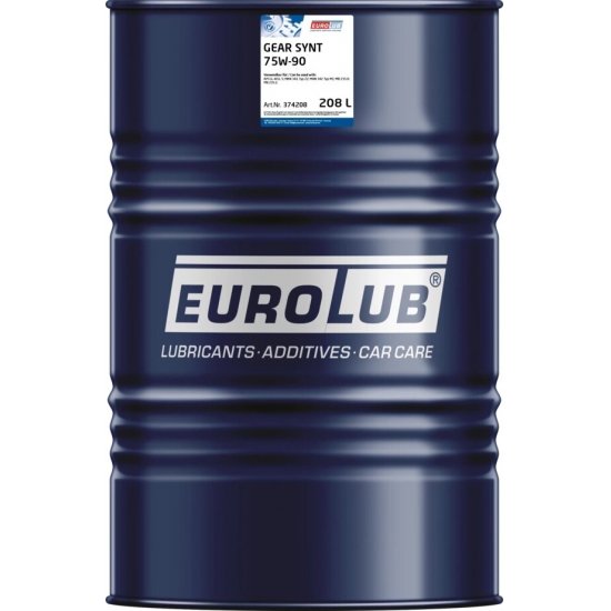 Bild 1 - EUROLUB GEAR SYNT 75W-90 208L