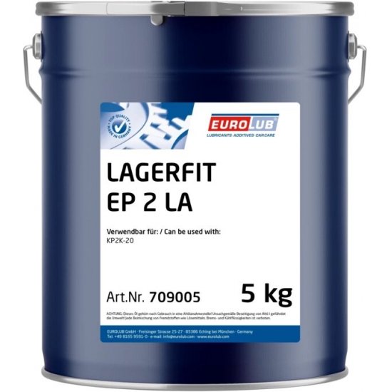 Bild 1 - EUROLUB LAGERFIT EP 2 LA 5kg