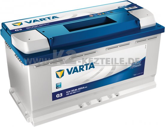 Bild 1 - VARTA Starterbatterie 12V 95Ah 5954020803132 BLUE Dynamic 800A CCA(EN)