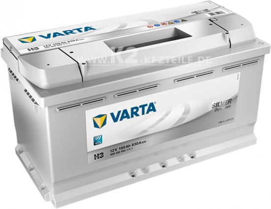 Bild 1 - Starterbatterie 12V 100Ah 6004020833162 SILVER Dynamic 830A CCA(EN)