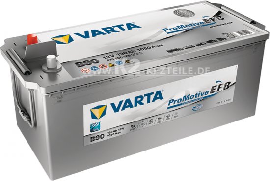 Bild 1 - Starter- und Versorgungsbatterie VARTA ProMotive 12V 190Ah 690500105E652 EFB 1050A CCA(EN)
