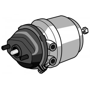 Combi brake cylinder