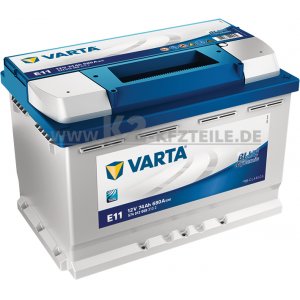 Starterbatterie VARTA 12V 74Ah 5740120683132 BLUE Dynamic 680A CCA(EN)
