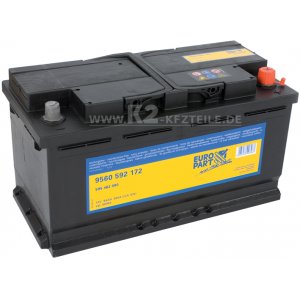 Starterbatterie EUROPART 12V 95Ah HD 595 402 080.EP 800A CCA(EN)