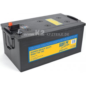 Starterbatterie EUROPART Plus Batterie gug MF 12V 225Ah SHD 725012115 Ca/Ca EP PLUS 1150A CCA(EN)