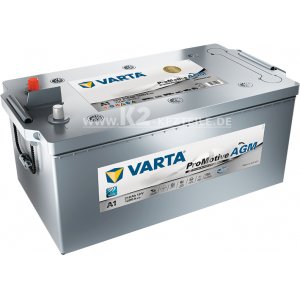 Starter- und Versorgungsbatterie ProMotive 12V 210Ah 710901120E652 AGM 1200A CCA(EN)