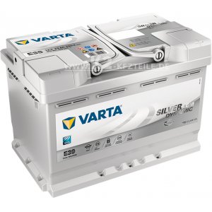 Starterbatterie VARTA 12V 70Ah AGM 570901076D852 SILVER Dynamic 760A CCA(EN)
